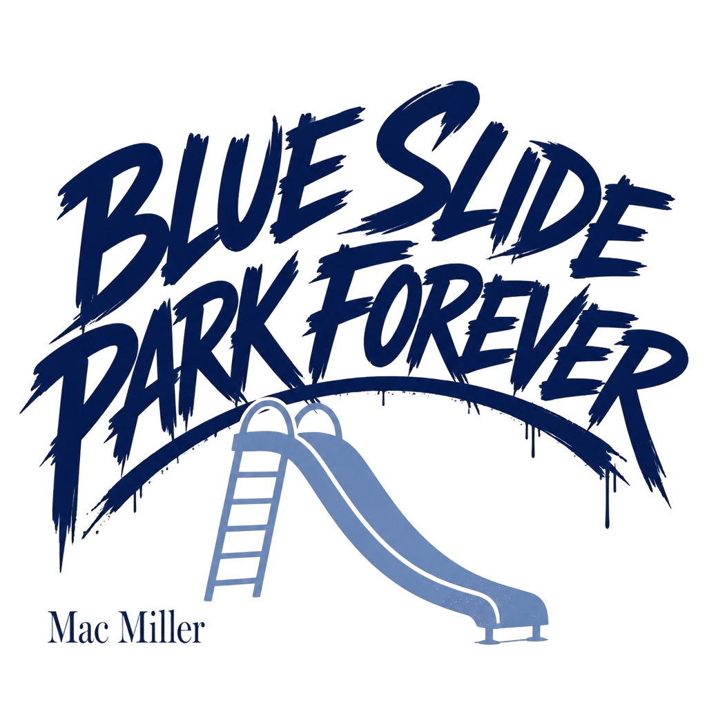 Mac Miller "Blue Slide Park Forever" Poster - Official posters merchandise