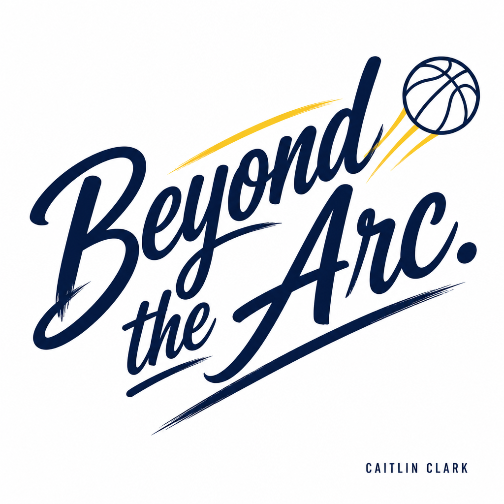 Caitlin Clark "Beyond the Arc." Poster