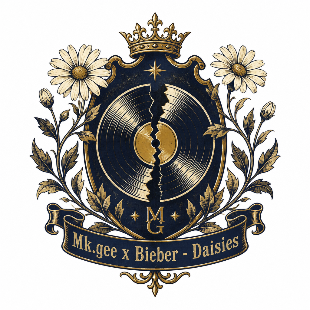 Mk.gee "Mk.gee x Bieber - Daisies" Poster - Official posters merchandise