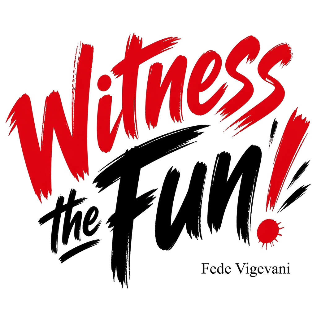 Fede Vigevani "Witness the Fun" Poster - Official posters merchandise