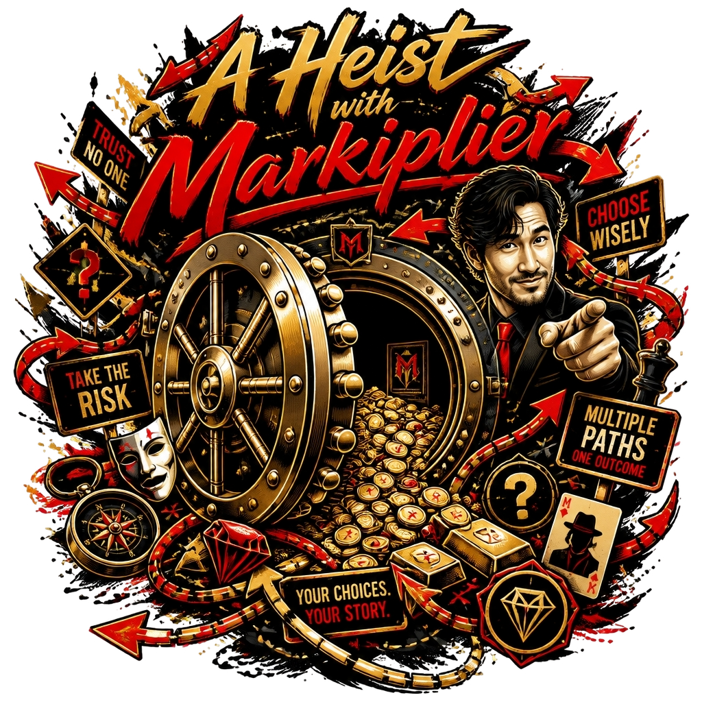 Markiplier "A Heist with Markiplier" Poster