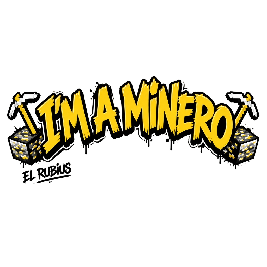 Rubius "m a Minero" Poster - Official posters merchandise