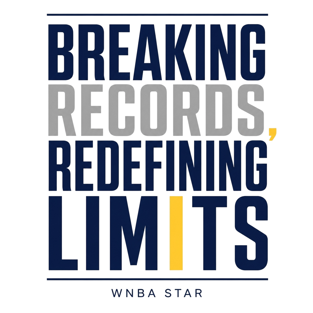 Caitlin Clark "Breaking Records, Redefining Limits" Poster