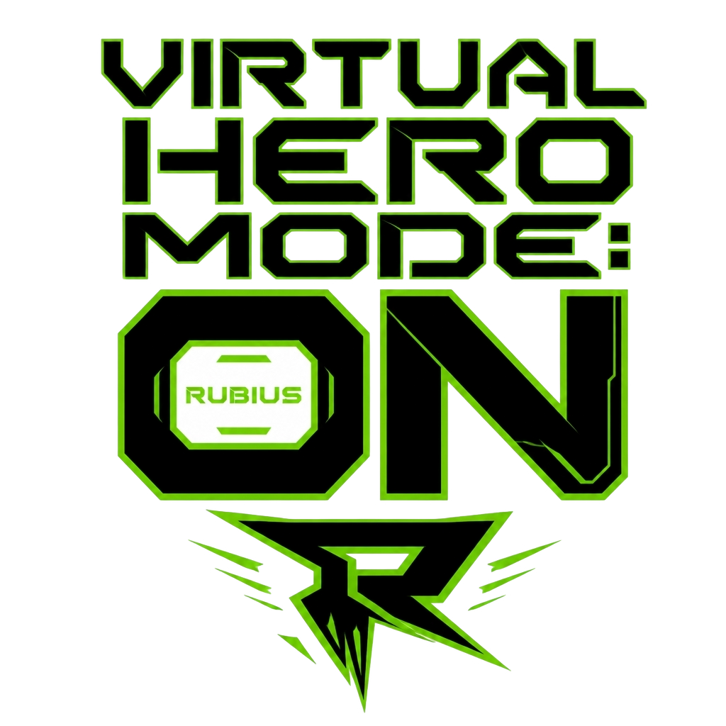 Rubius "Virtual Hero Mode: ON" Poster - Official posters merchandise