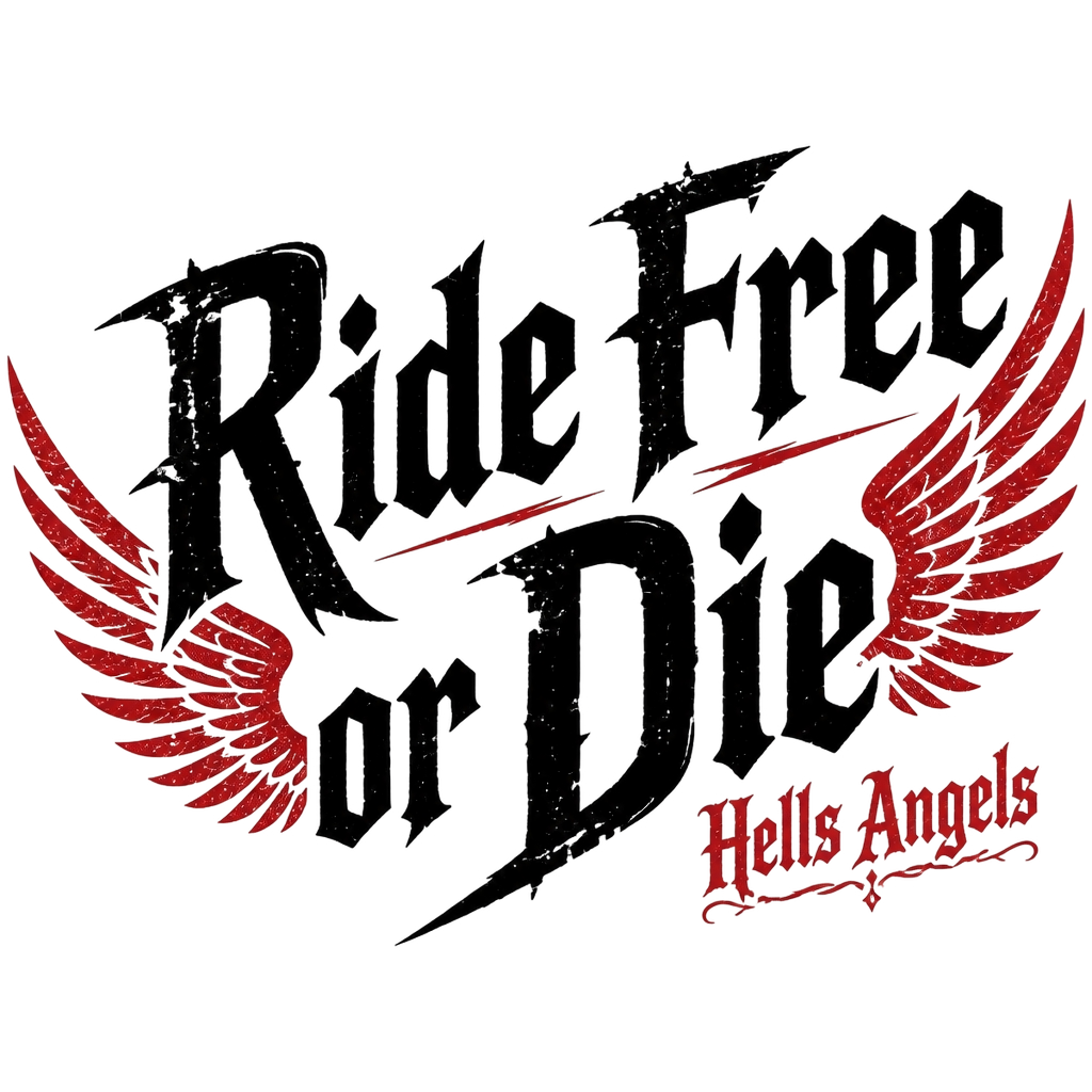 Hells Angels "Ride Free or Die" Poster - Official posters merchandise