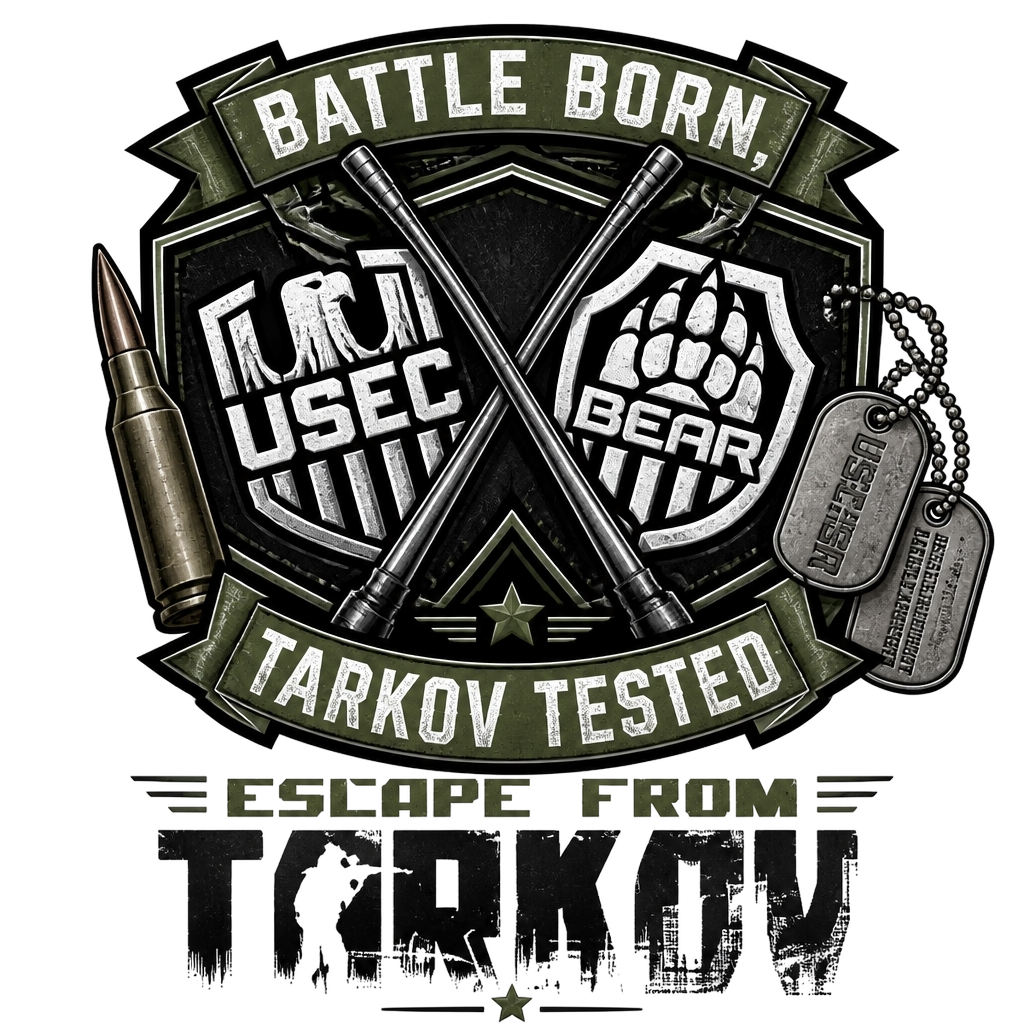 Escape From Tarkov "Battle Born, Tarkov Tested" Poster