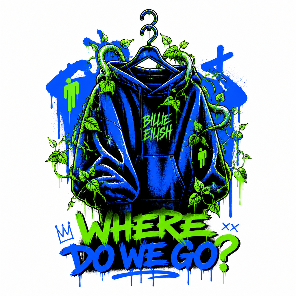 Billie Eilish "Where Do We Go?" Poster