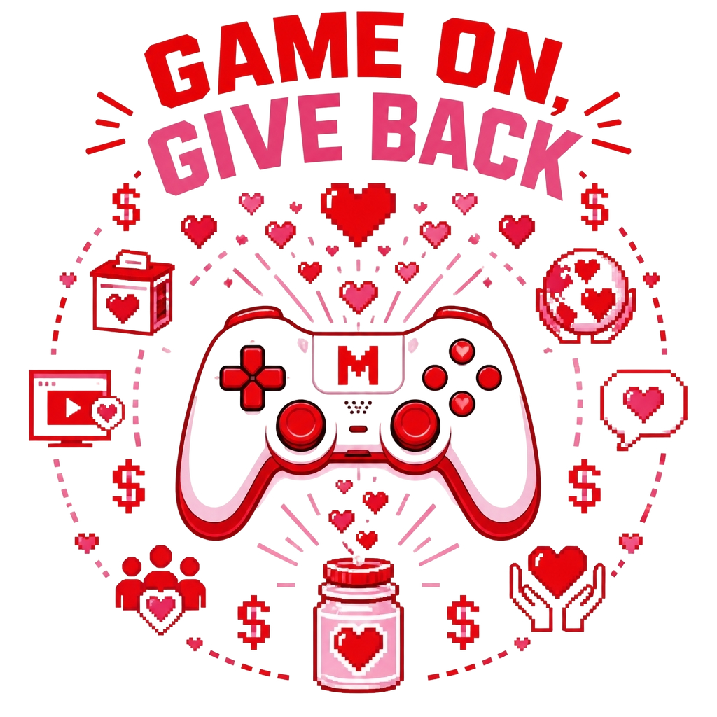 Markiplier "Game On, Give Back" Poster