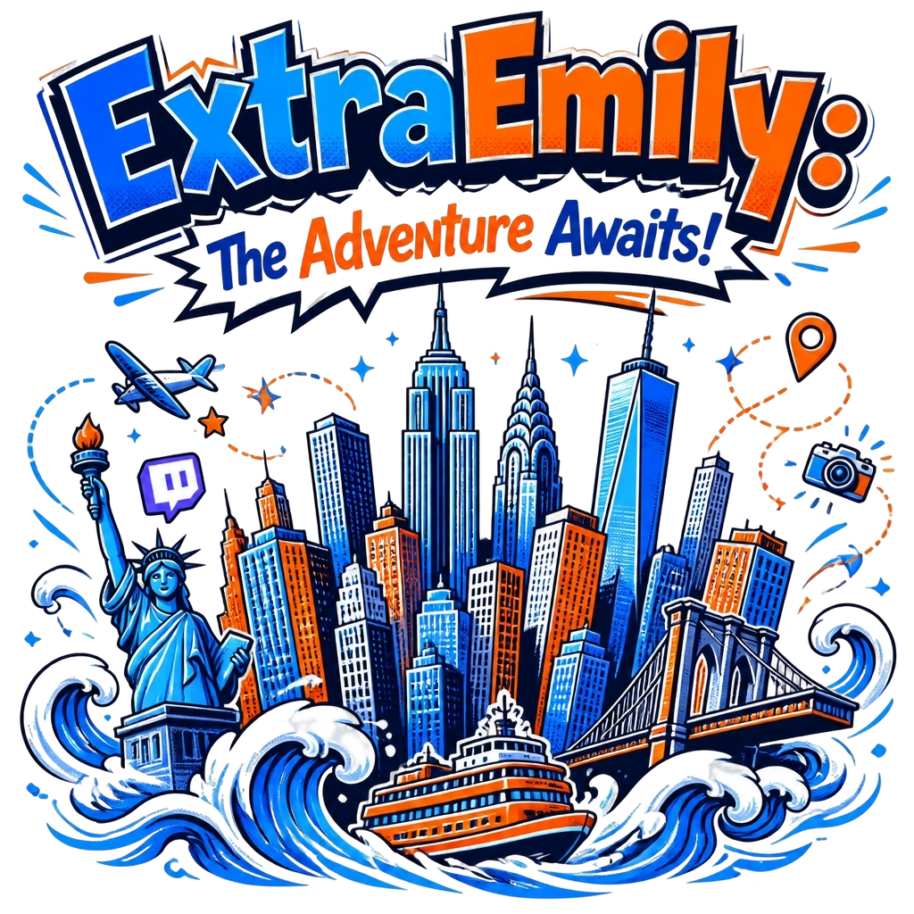 ExtraEmily "ExtraEmily: The Adventure Awaits!" Poster