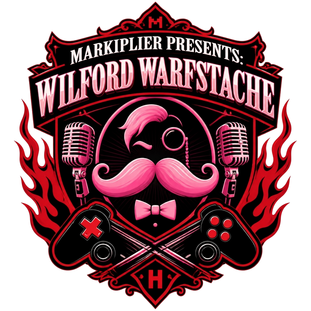 Markiplier "Markiplier Presents: Wilford Warfstache" Poster