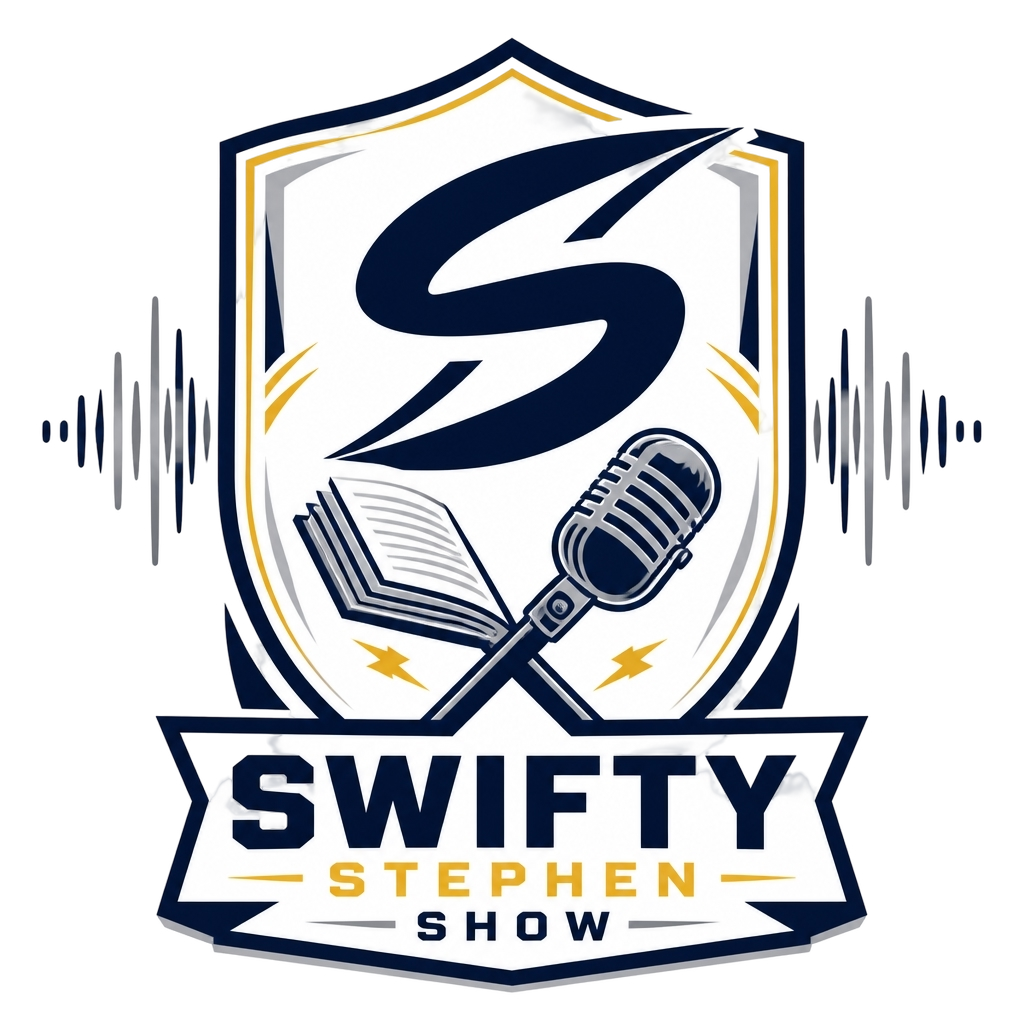 Swifty "s audio medium. Add text: " Poster