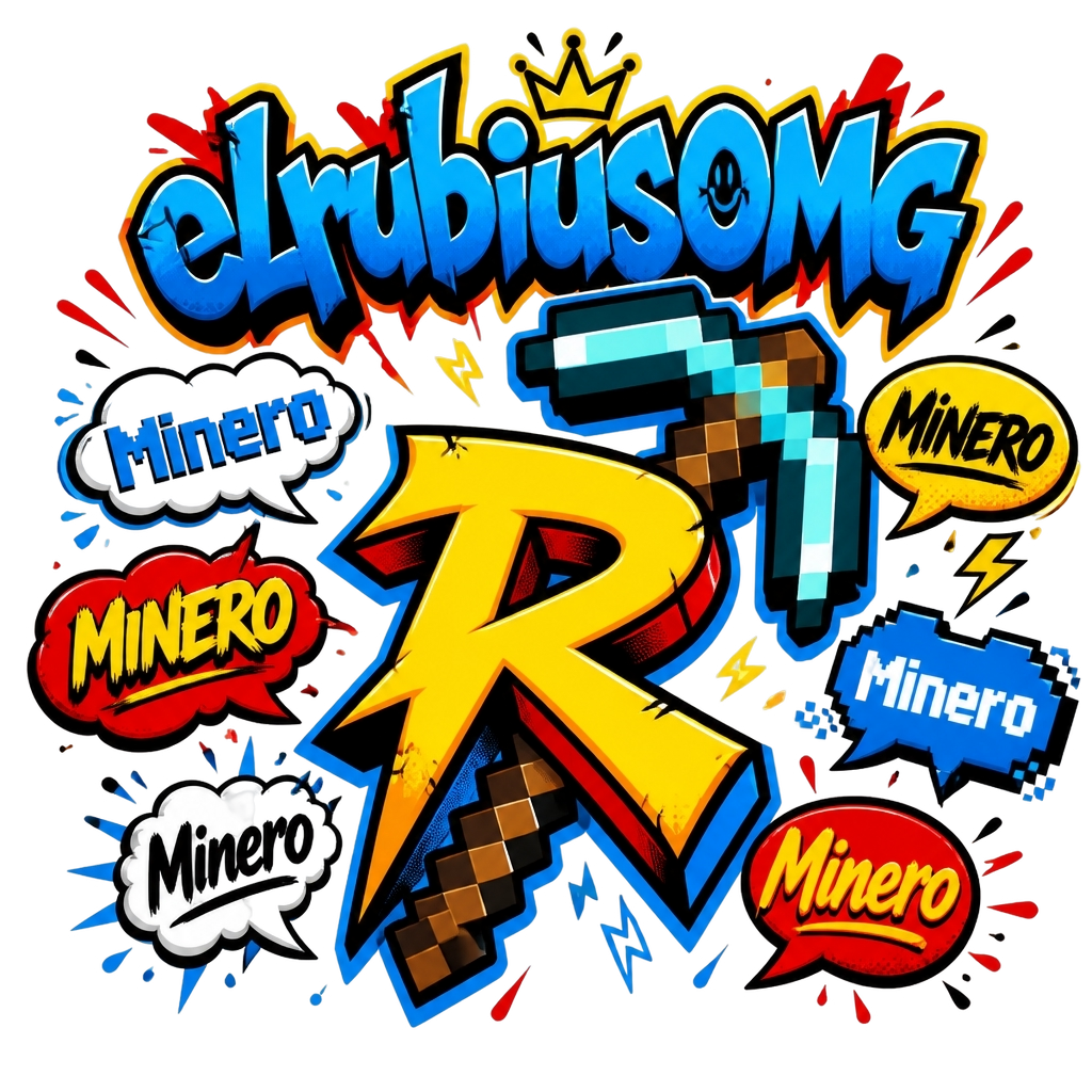 Rubius "Minero" Poster - Official posters merchandise