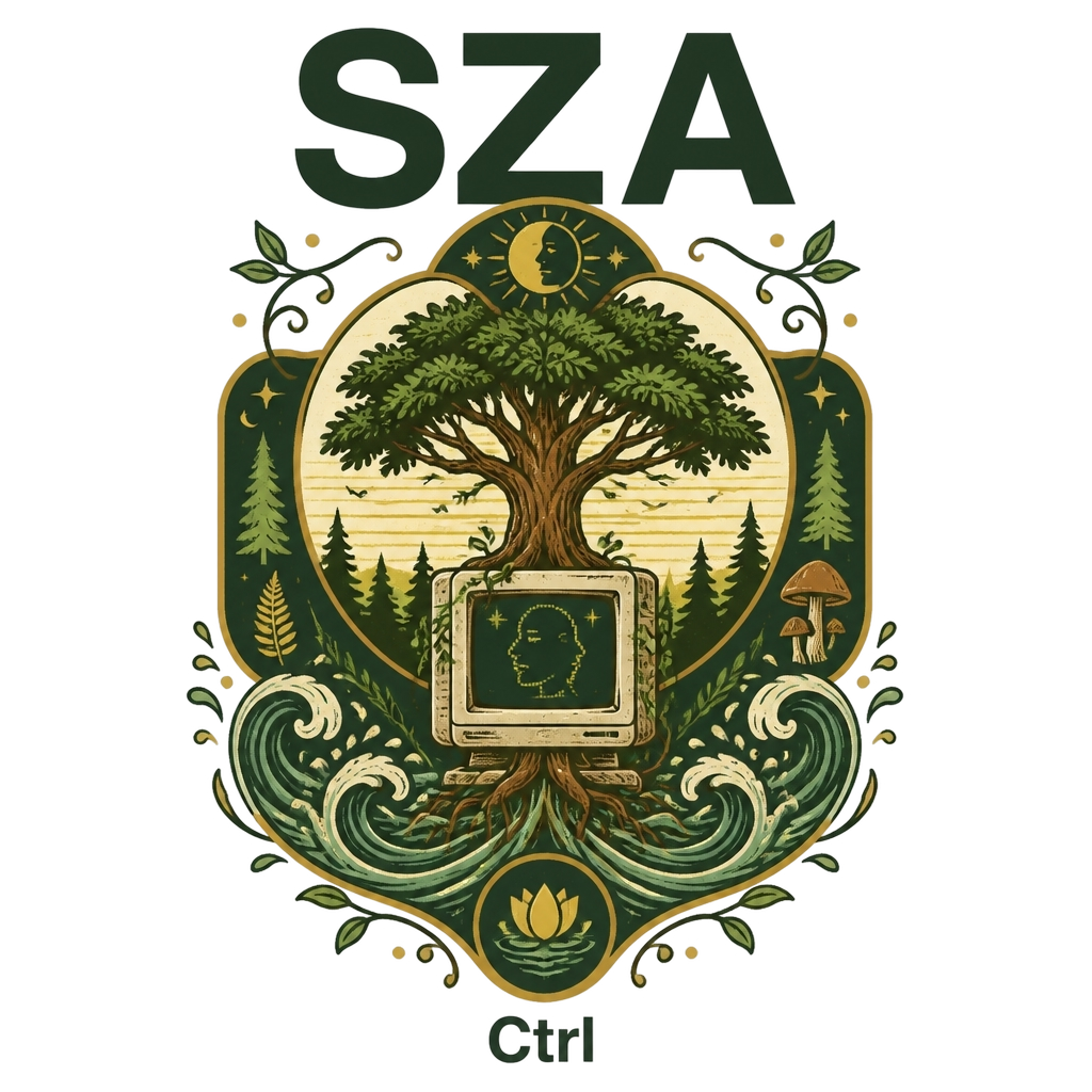 SZA "Design 1" Poster - Official posters merchandise