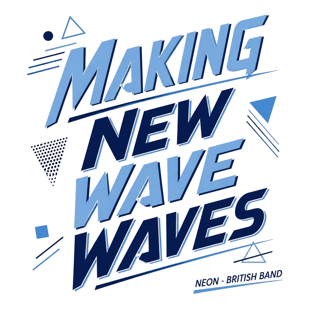 Neon "Making New Wave Waves" Poster - Official posters merchandise