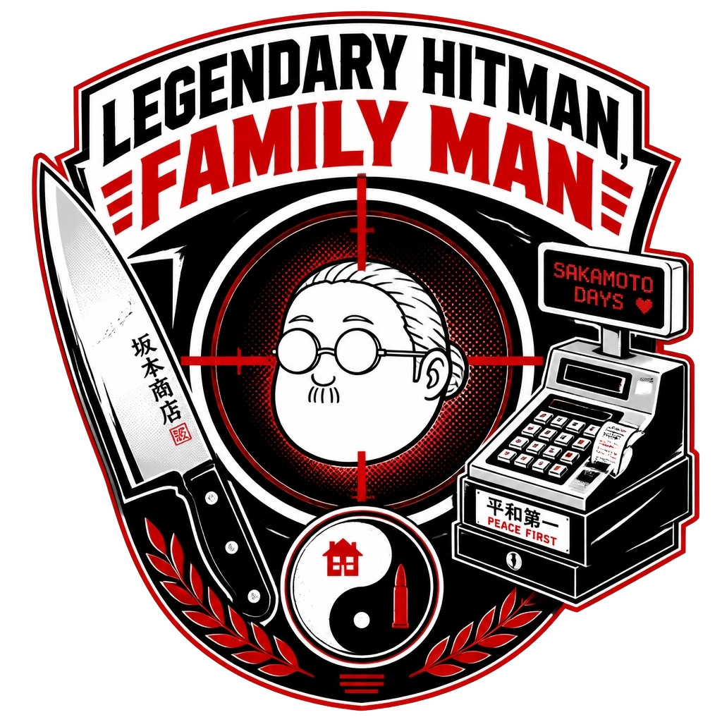 Sakamoto Days "Legendary Hitman, Family Man" Poster