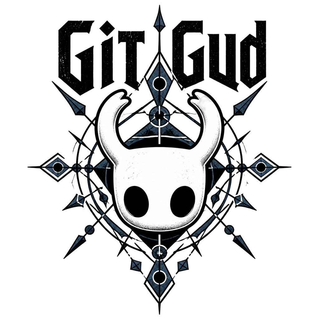 Hollow Knight "Git Gud" Poster