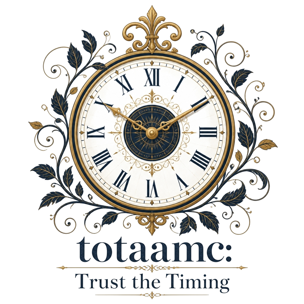 Totaamc "totaamc: Trust the Timing" Poster - Official posters merchandise