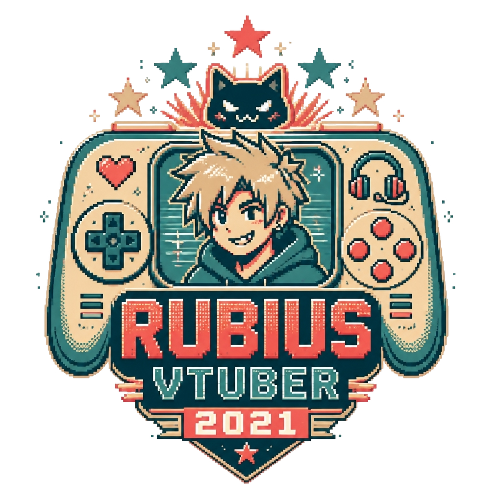 Rubius "Rubius VTuber 2021" Poster - Official posters merchandise