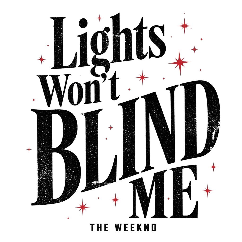 The Weeknd "Lights Won" Poster - Official posters merchandise