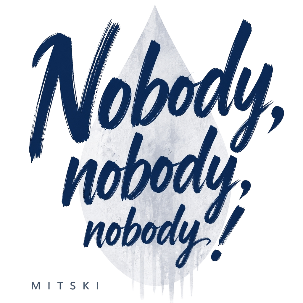 Mitski "Nobody Poster - Official posters merchandise