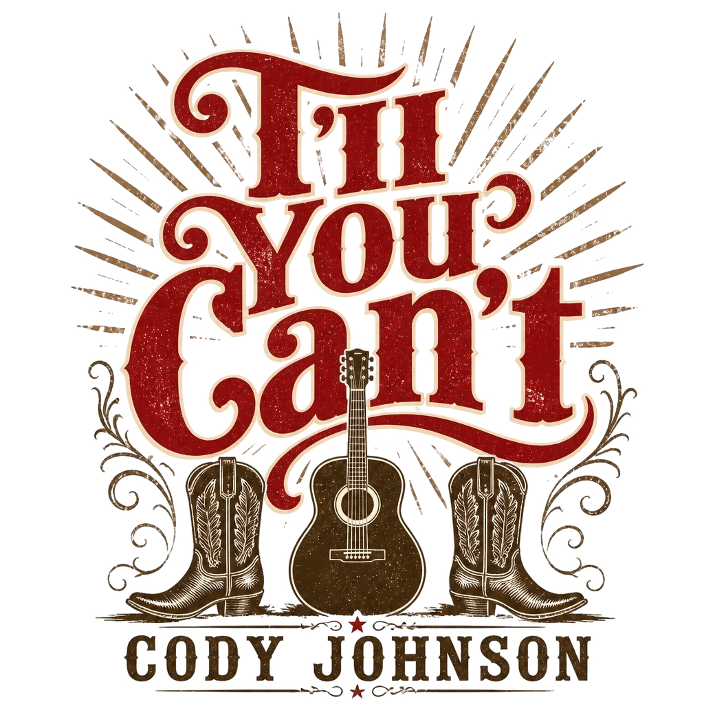 Cody Johnson "Til You Can" Poster - Official posters merchandise