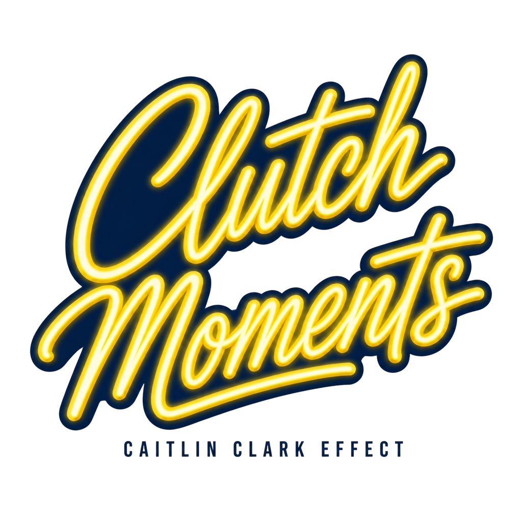 Caitlin Clark "Clutch Moments" Poster