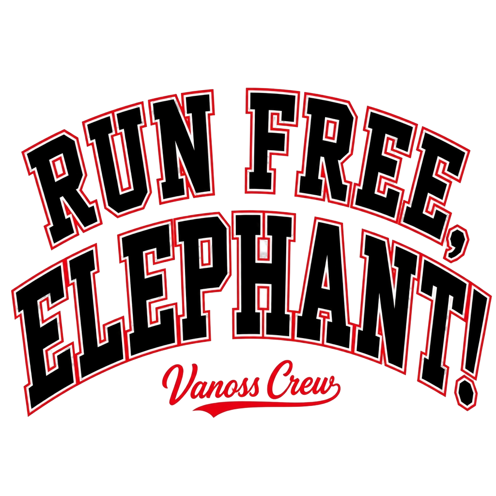 VanossGaming "Run Free, Elephant!" Poster