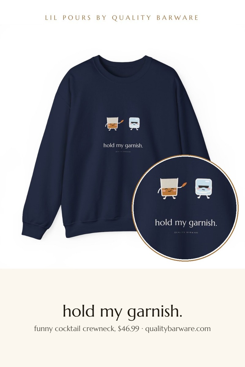 Whiskey sweatshirt, funny bourbon gift for him