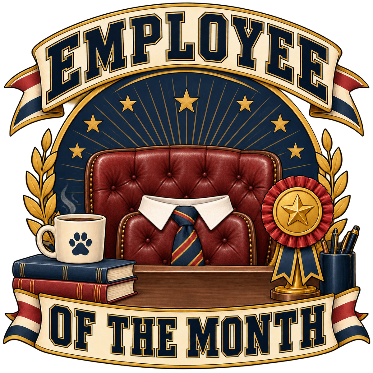 Employee of the Month: original design base without a pet