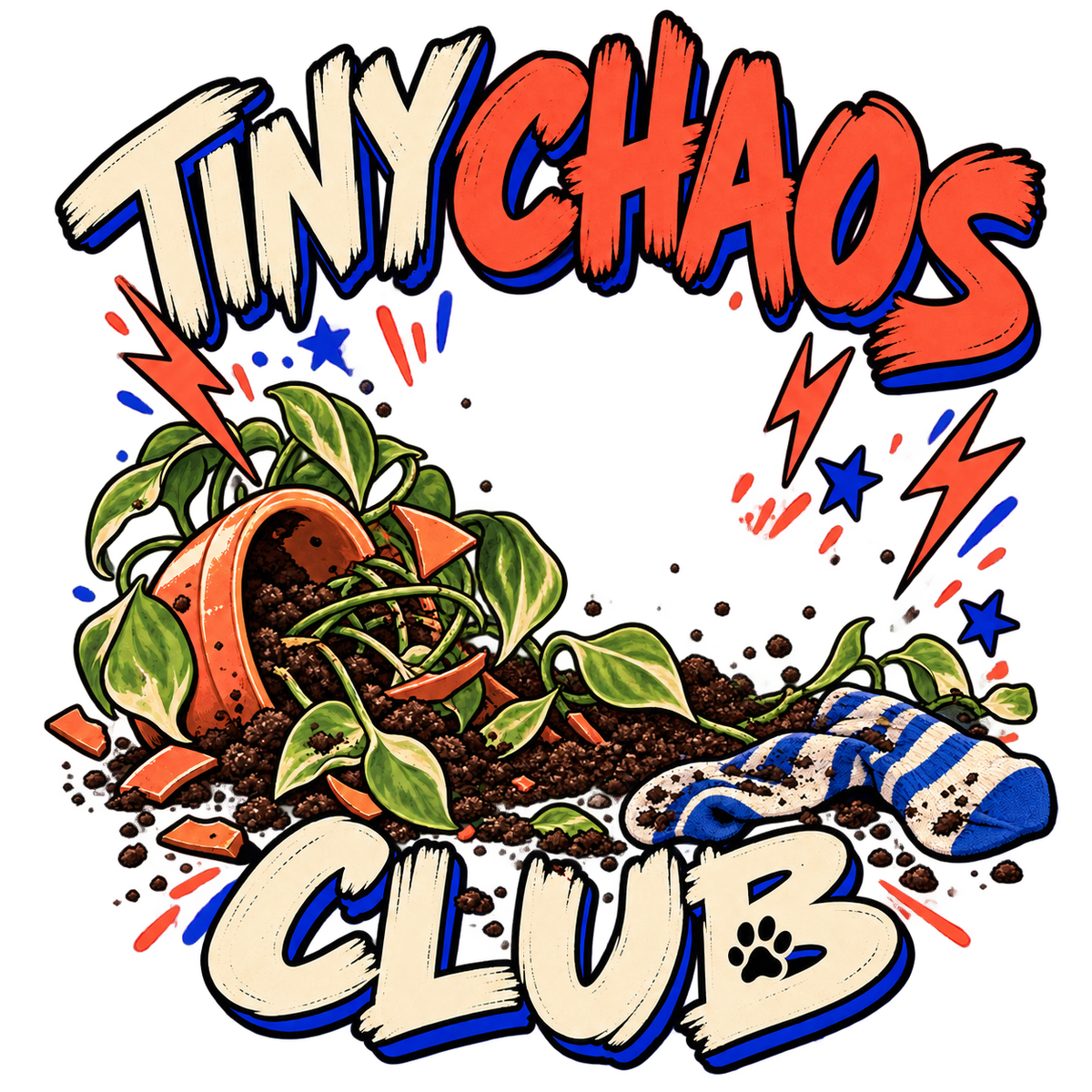 Tiny Chaos Club: original design base without a pet
